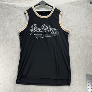 BadBoy Basketball Jersey Adult Large Black White‎ #72 Biggie Smalls Polyester